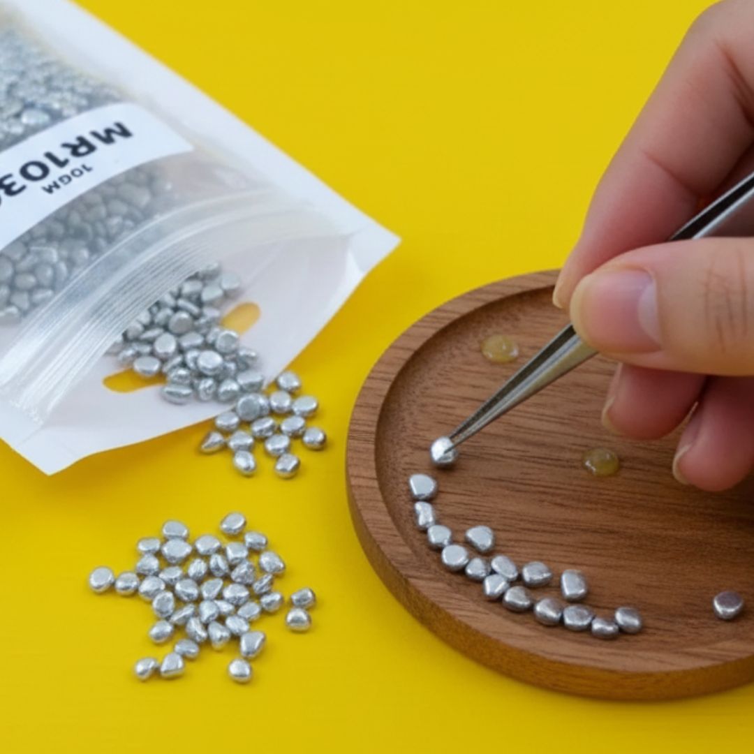 Mr10-30 Metallic Resin Stones 10Gm