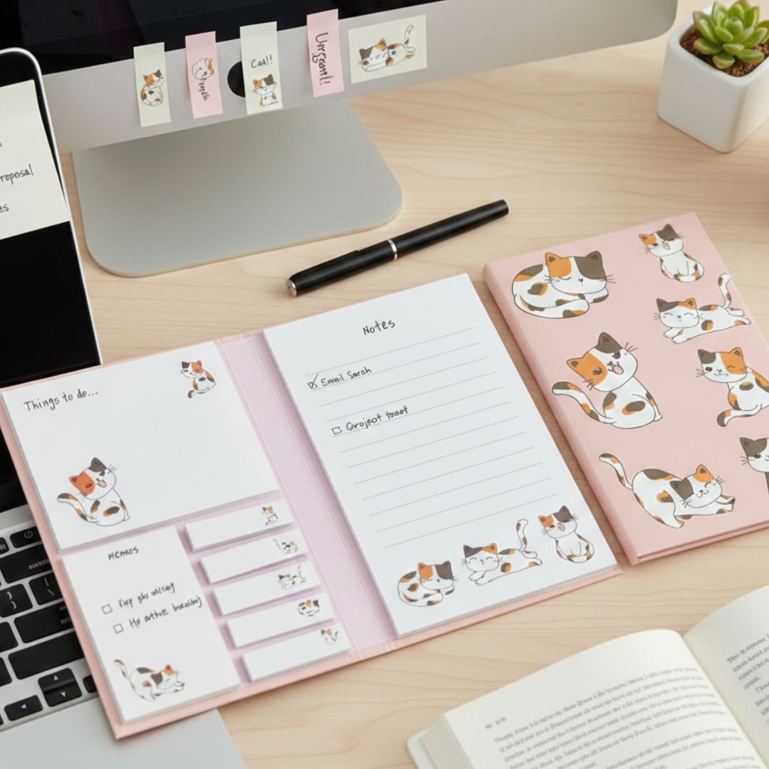 Ysd9823 Sticky Planner Cartoon Print 112X67Mm