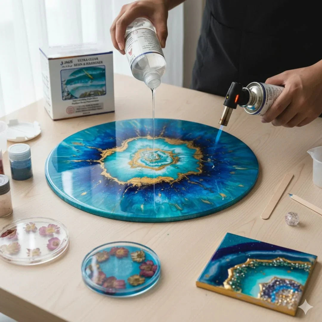 Ultra Clear Set Resin 100Gms Hardener 50Gms UCR150