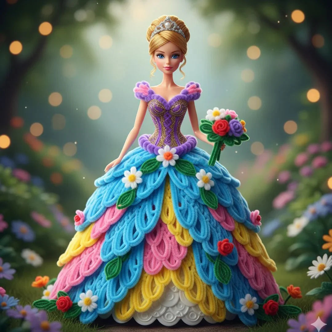 Pipe Cleaner Plain 100Pc Light Purple (T11)