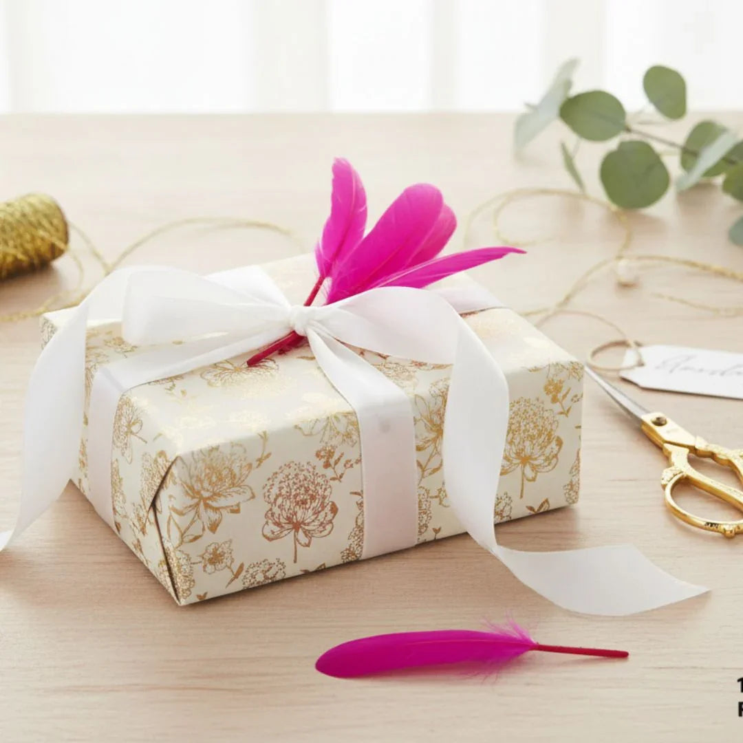 Feather Hard Small Light Pink (Fhmlp) (12Pcs)