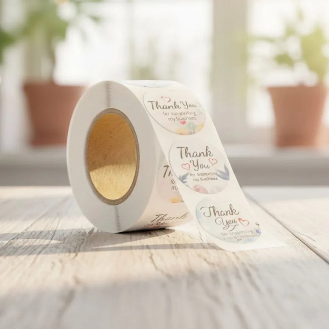 Paper Tape Round 2.5CM 500 Stick Roll A-102-F