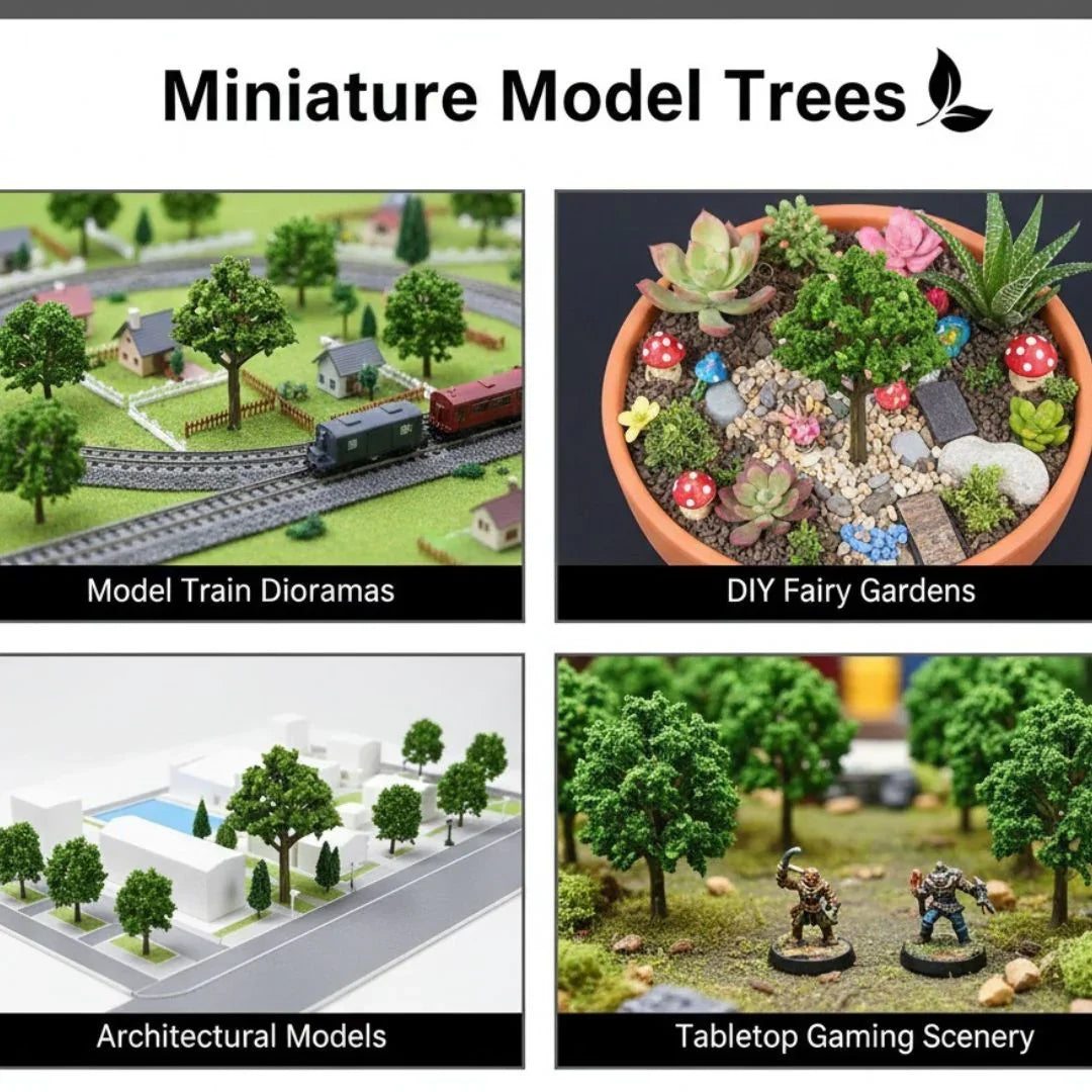 Artificial Miniature Green Tree 1pc 018-60GN