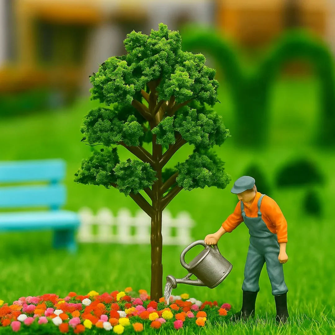 Artificial Miniature Green Tree 1pc 018-60GN