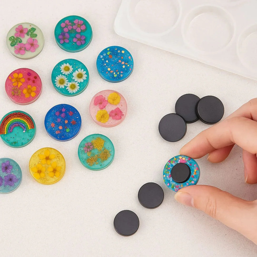 Black 20X3Mm Magnet 50Pc (20Mm)