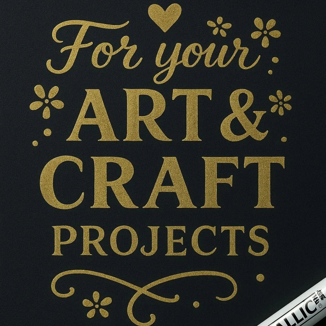 Mettalic Marker Pen Golden Mp-550Gd