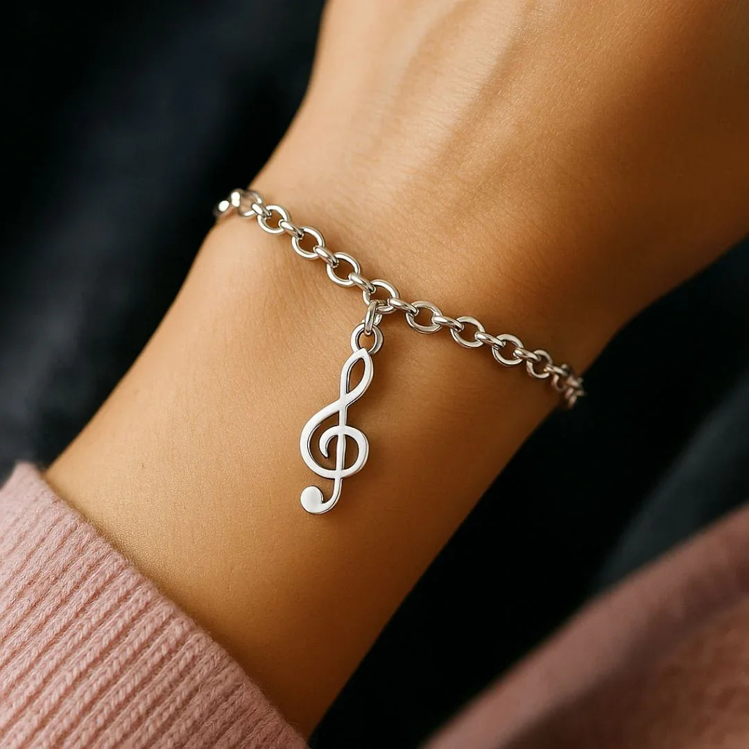 Metal Craft Fitting 10 Pics Music Symbol MC-1034