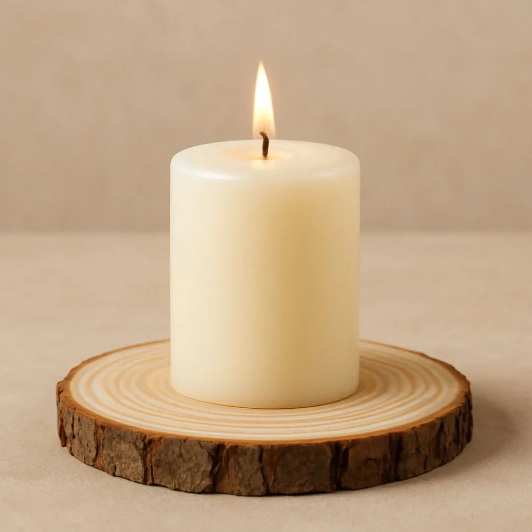 Round Wood Plate 10CM TO 11CM 1CM RWP10CM