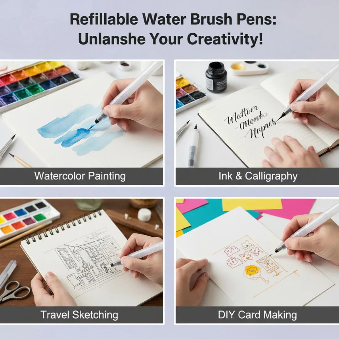 3Pc Pen Brush Set (3Pbs)