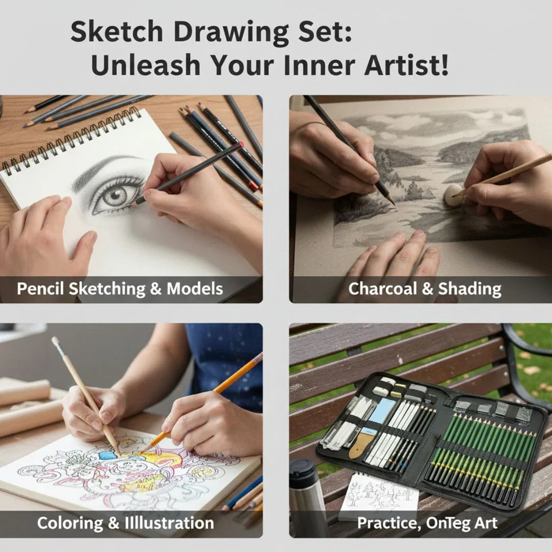 Smtz-0042 Sketch Drawing Art Set