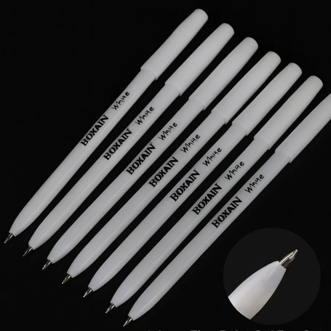 (   ) Silver Gel Pen, Mandala Pen for doodling and projects