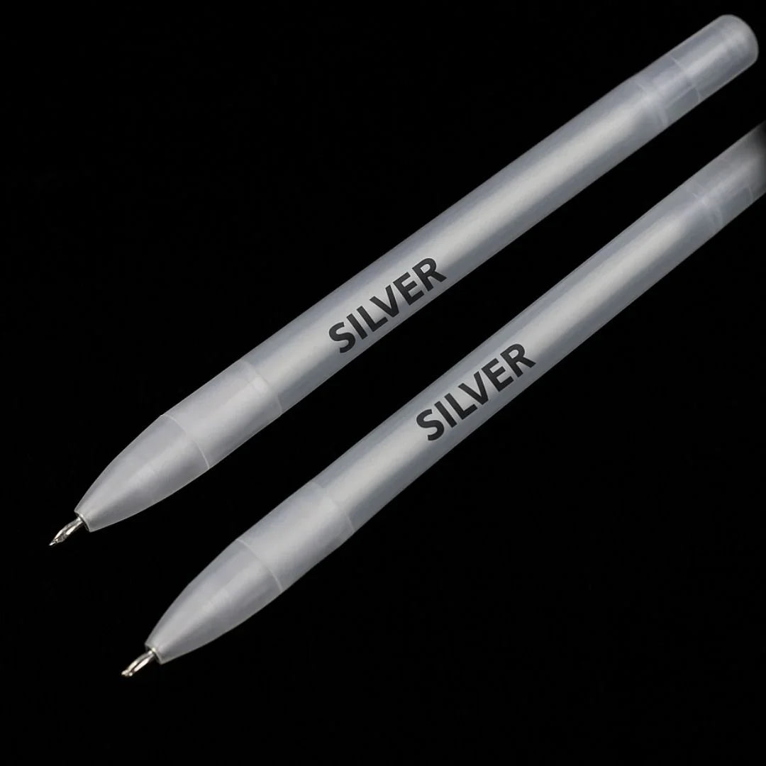 (   ) Silver Gel Pen, Mandala Pen for doodling and projects
