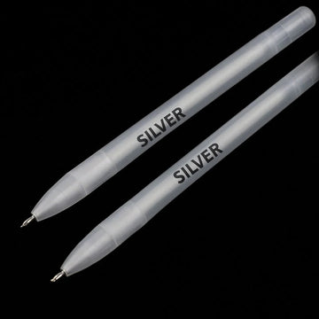 (   ) Silver Gel Pen, Mandala Pen for doodling and projects