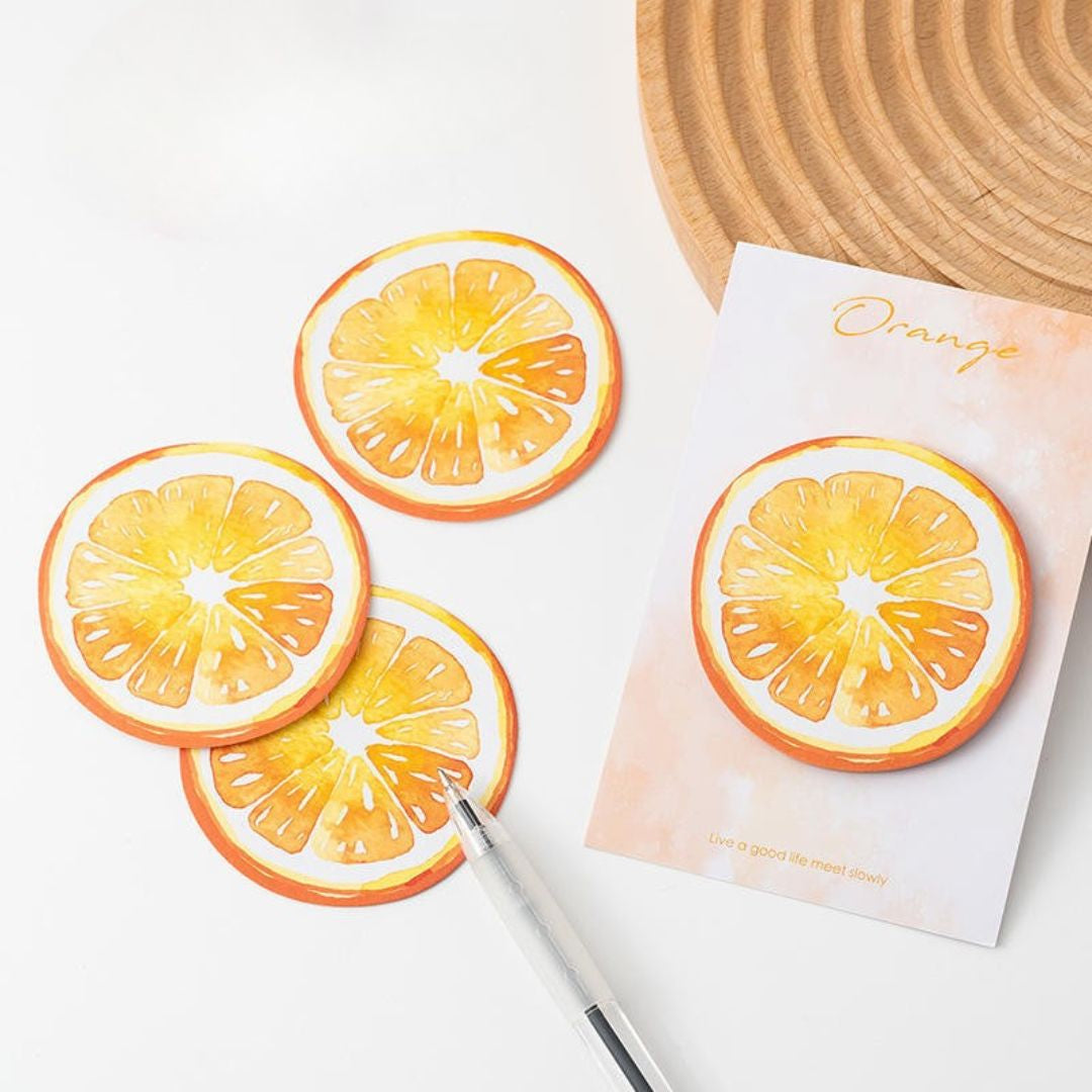 () Cute Fruit sticky Notes (30 Sheets) Pack of 1