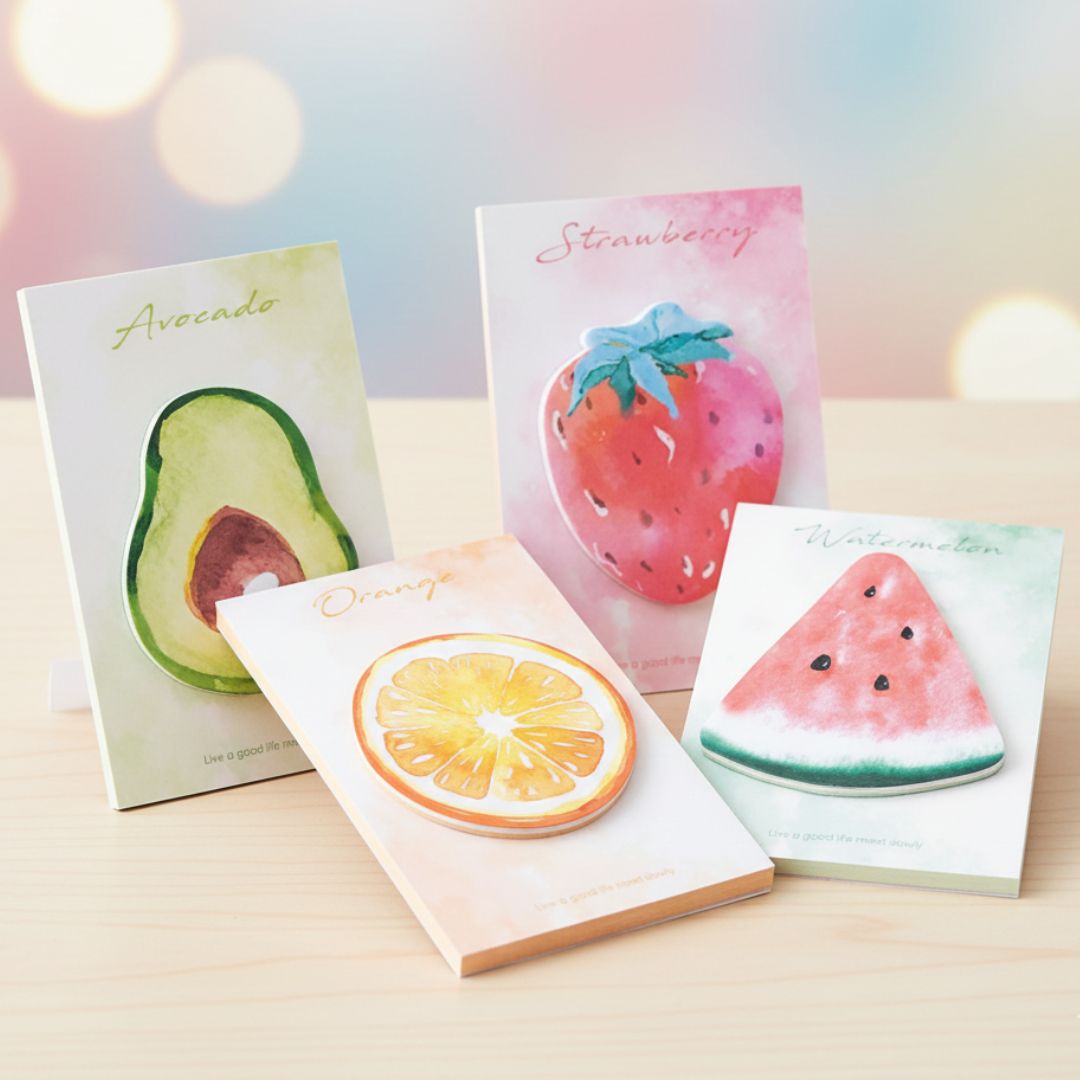 () Cute Fruit sticky Notes (30 Sheets) Pack of 1