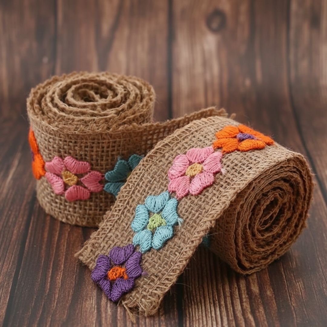 Jlp11 Jute Lace (12Pc) 2Mtr Each