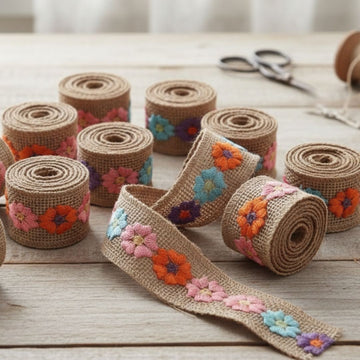 Jlp11 Jute Lace (12Pc) 2Mtr Each