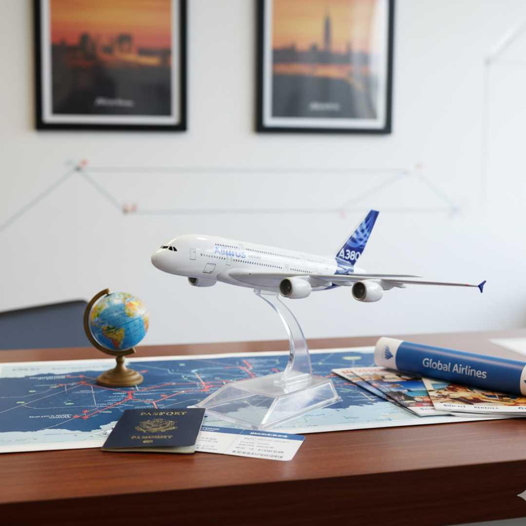 Aircraft Model Big Air Bus A380 AIRBUS