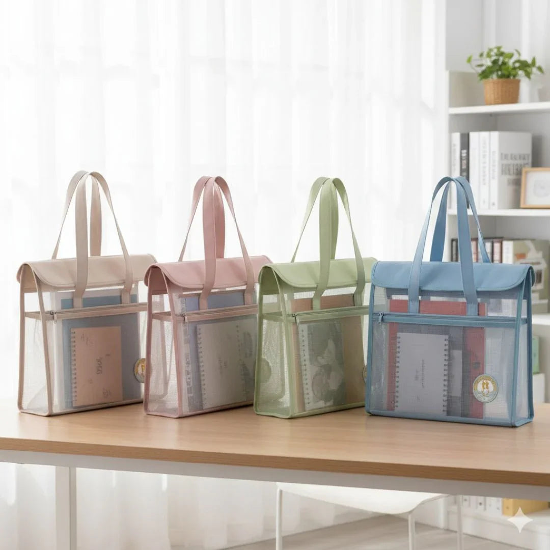 Folder 34*33Cm Expanding Bag With Handle N8098