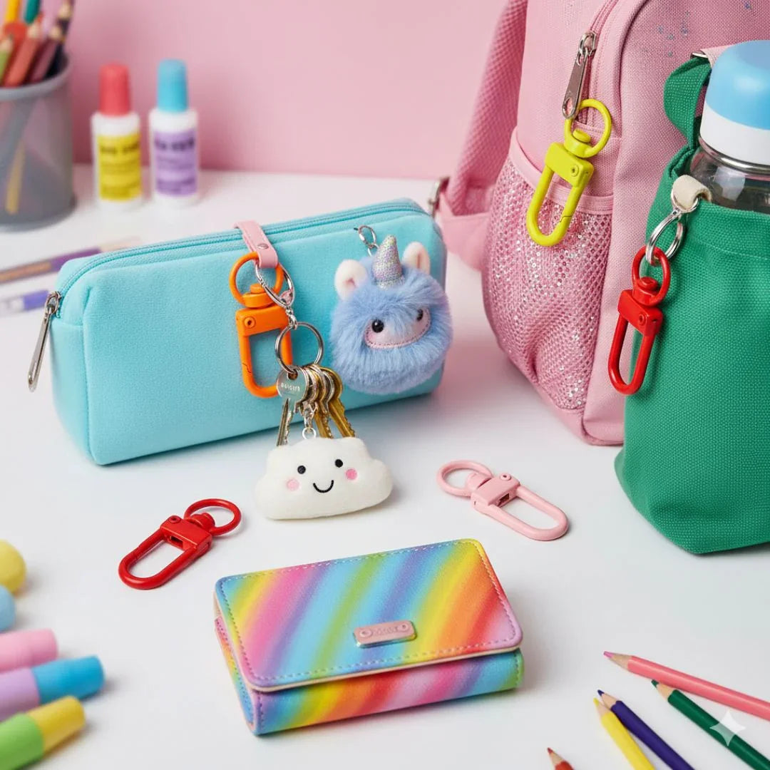 Ckch6M Candy Key Chain Hook 6Pc Multi 37*14Mm