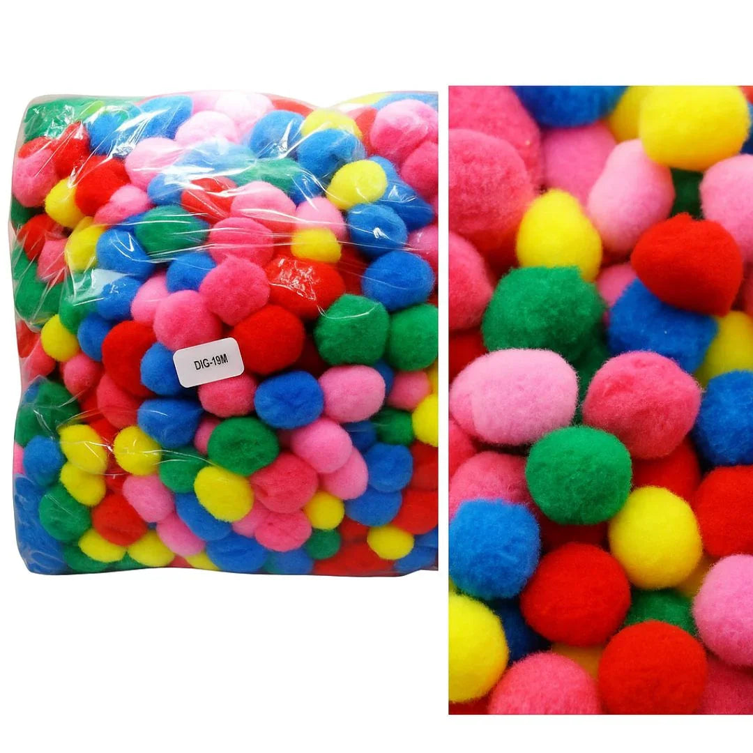 Pom Pom Ball Big 4CM 40mm 500pcs DLG-18N