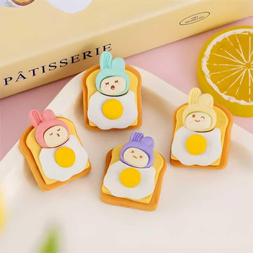 Er6555 Egg Eraser 36Pcs