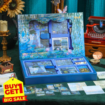 Van Gogh Premium JUMBO journaling kit for 2026 includes diary, tapes, stickers & sheets -  Shipping
