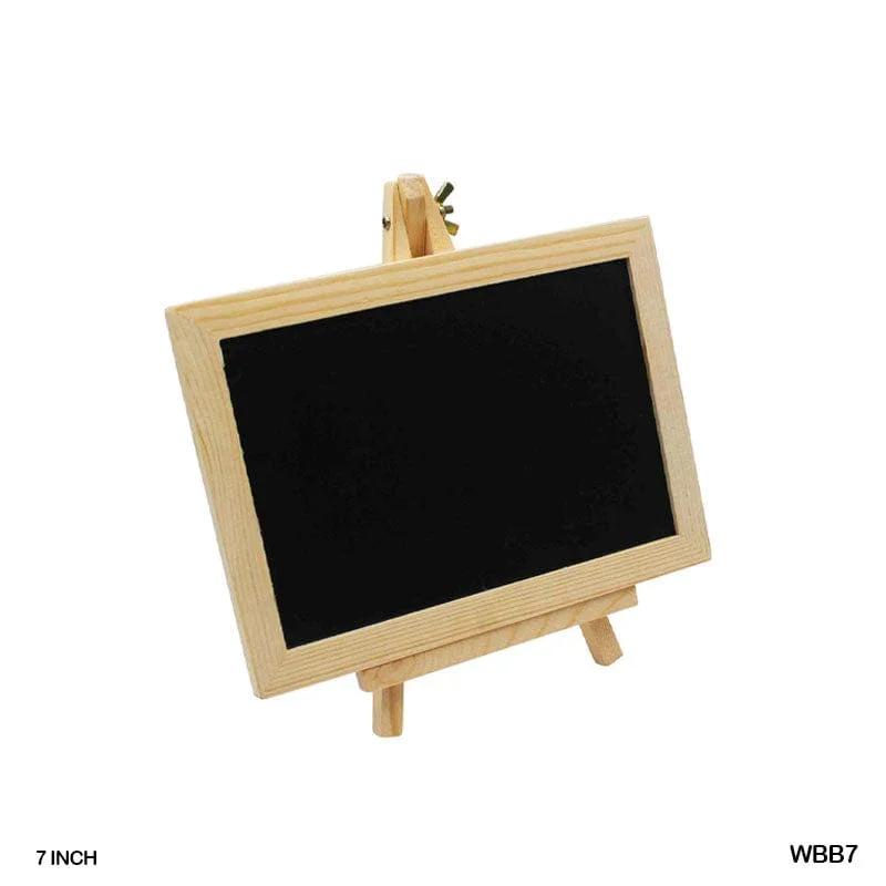 Wooden Black Board Easel 7" (Wbb7)