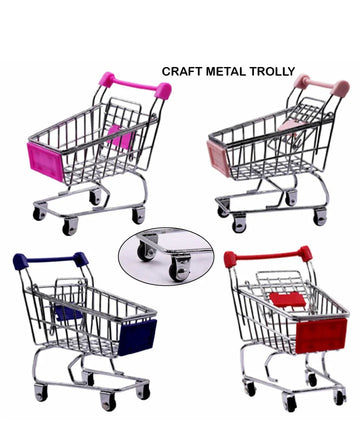 Craft Metal Trolley Small Raw1194 Peld-S