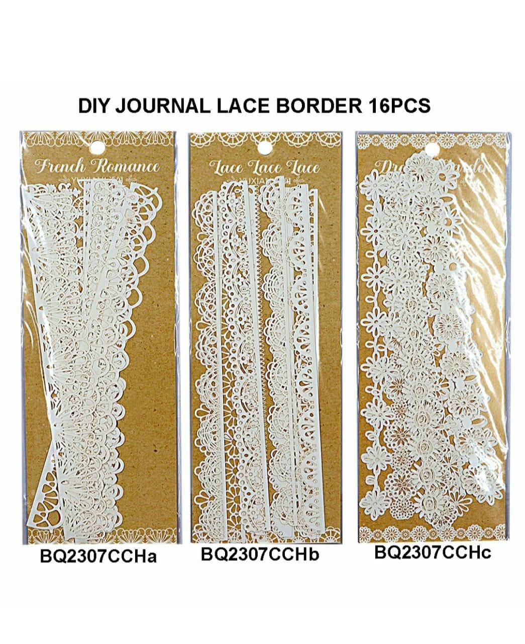 Diy Journal Lace Border 16Pcs 160 Bq2307Cch