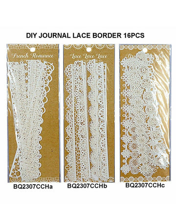 Diy Journal Lace Border 16Pcs 160 Bq2307Cch
