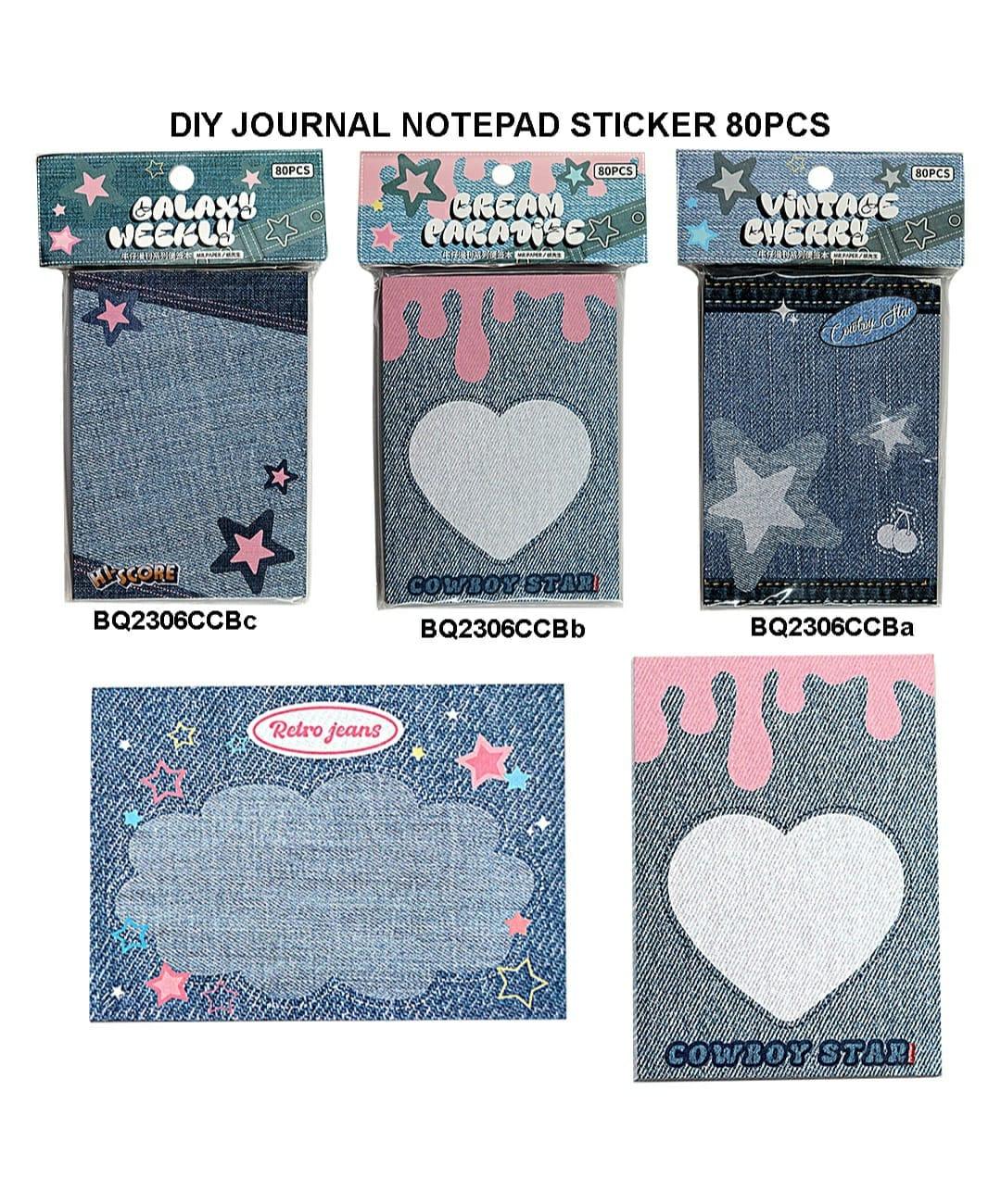Diy Journal Notepad 80Pcs 221 Bq2306Ccb