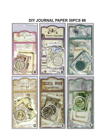 Diy Journal Paper 30Pcs 86 Bq2303Zzb