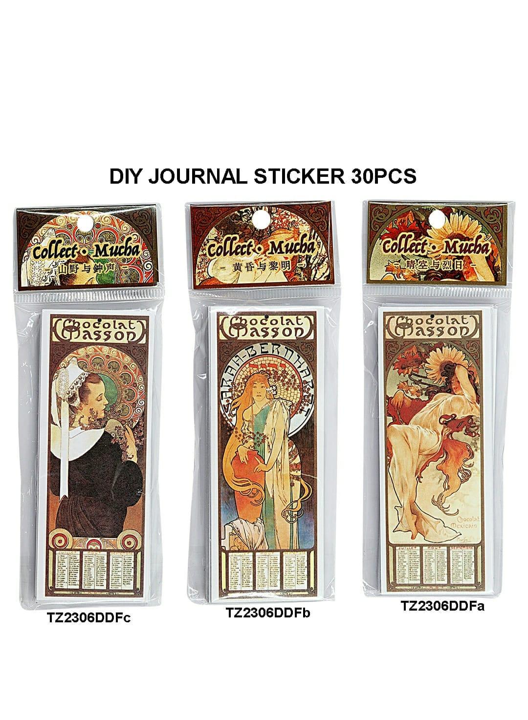Diy Journal Sticker 30Pcs 235 Tz2306Ddf