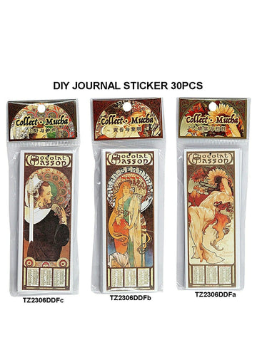 Diy Journal Sticker 30Pcs 235 Tz2306Ddf