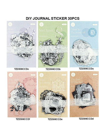Diy Journal Sticker 30Pcs 287 Tz2306Ccd