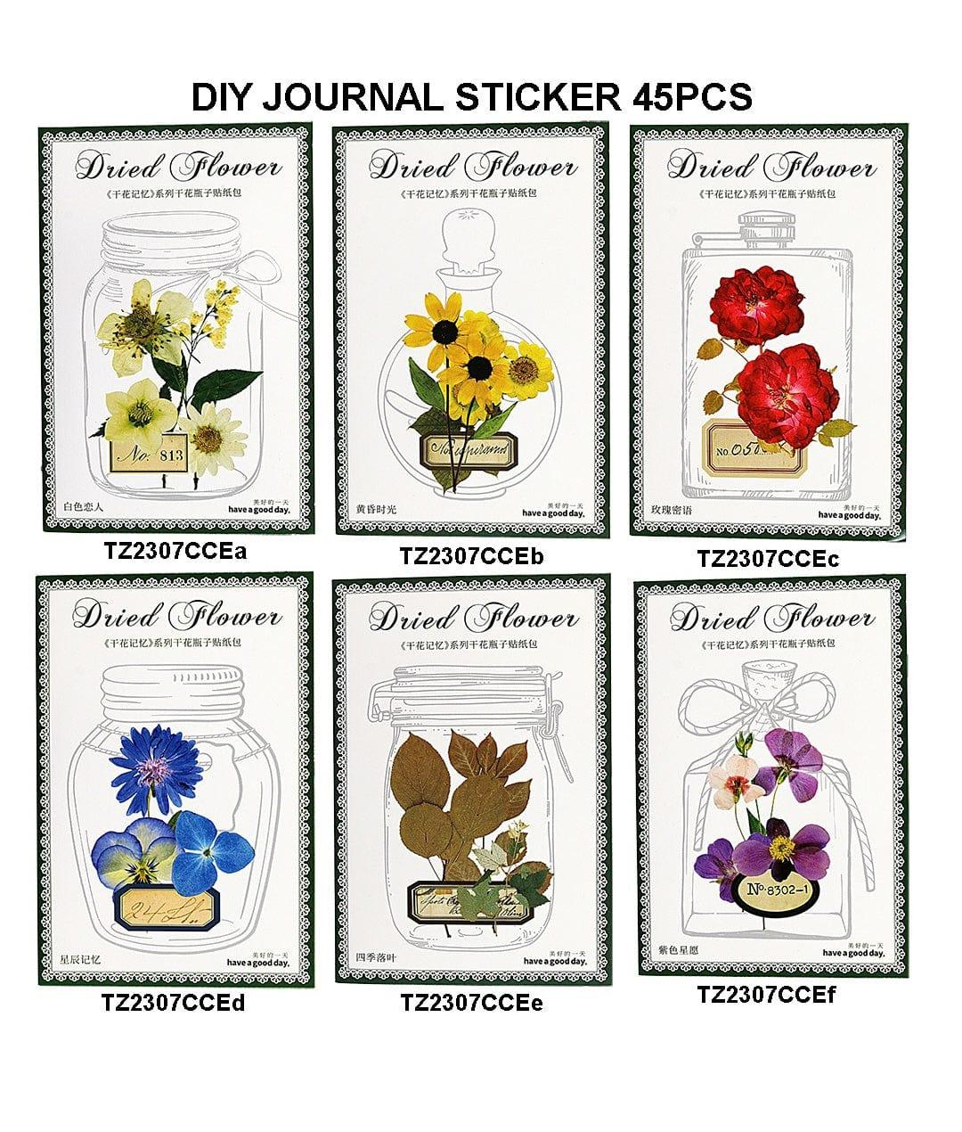 Diy Journal Sticker 45Pcs 272 Tz2307Cce