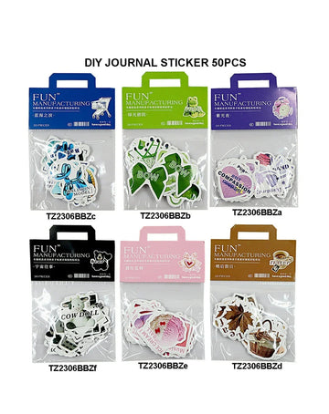Diy Journal Sticker 50Pcs 132 Tz2306Bbz