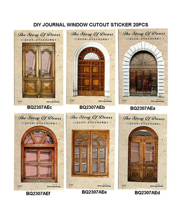 Diy Journal Window Cutout 20Pcs 223 Bq2307Aae