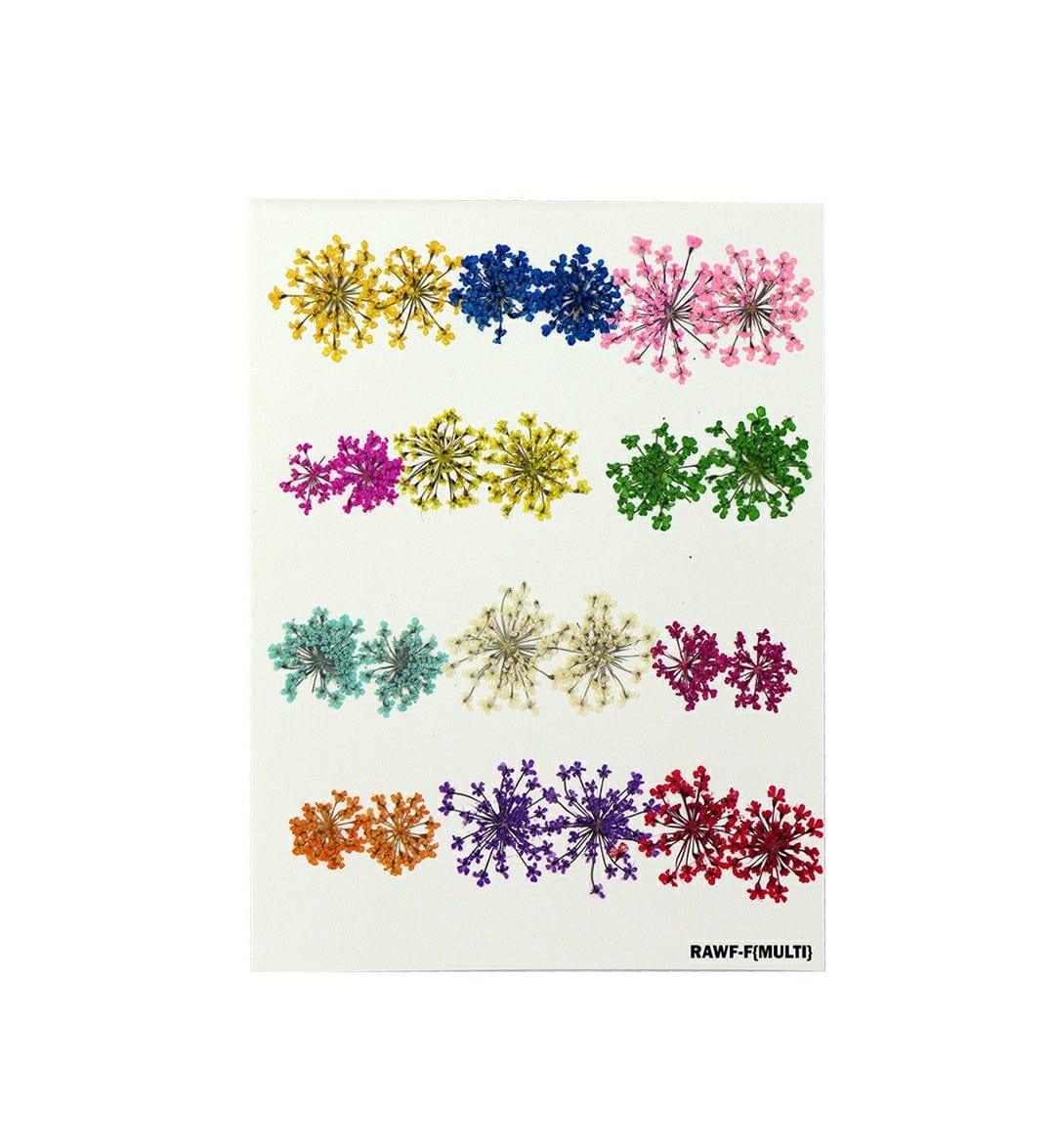 Dried Flowers Pressed Lace Rawdf-F