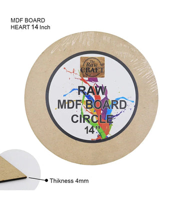 Mdf Cutout Round 14Inch Mdfr14