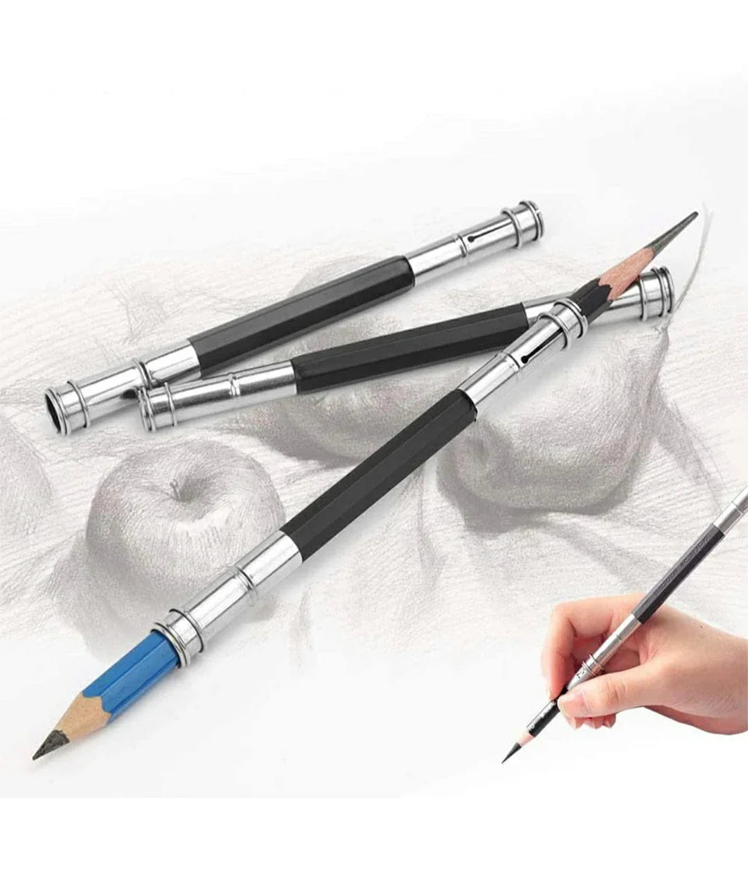 Pencil Extender Double Side Raw-1808Pe