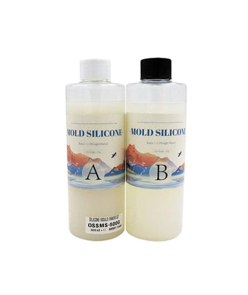 Mold Silicone Maker Glue A:B=1:1 500G Ossms-500G
