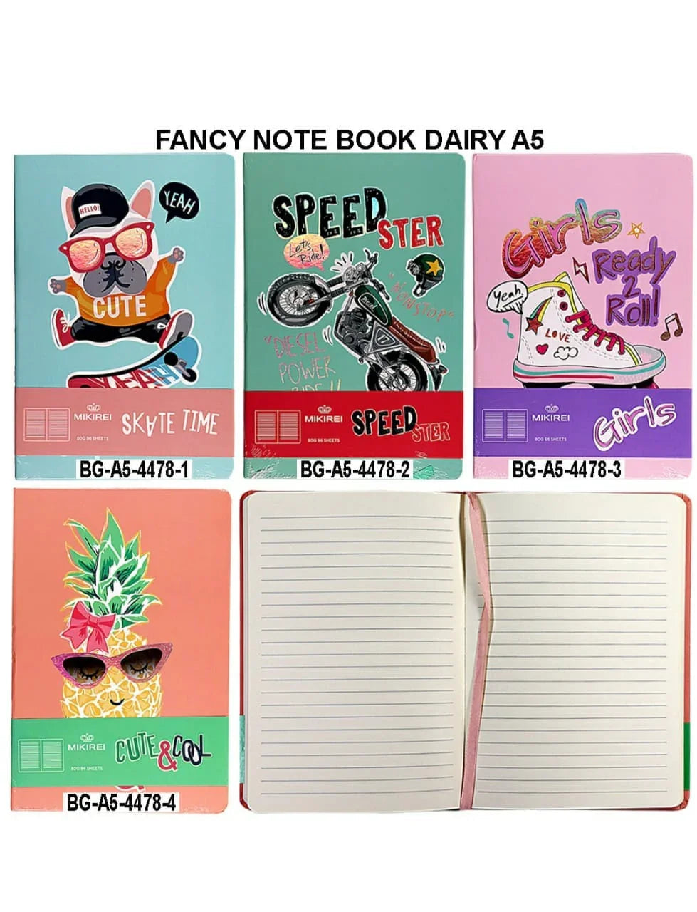 Note Book diary 4478 A5-4478