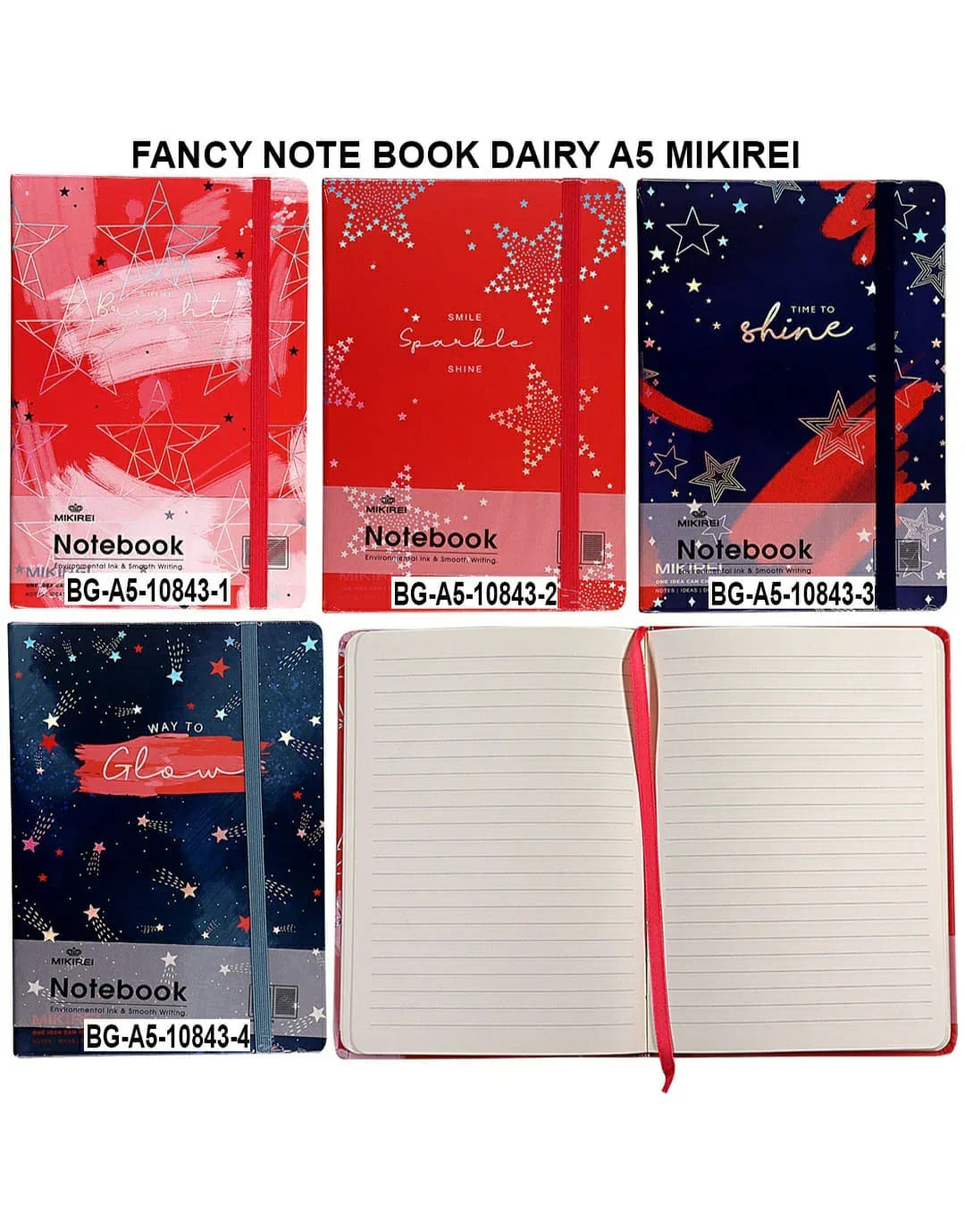 Note Book Dairy A5 Mikirei A5-10843