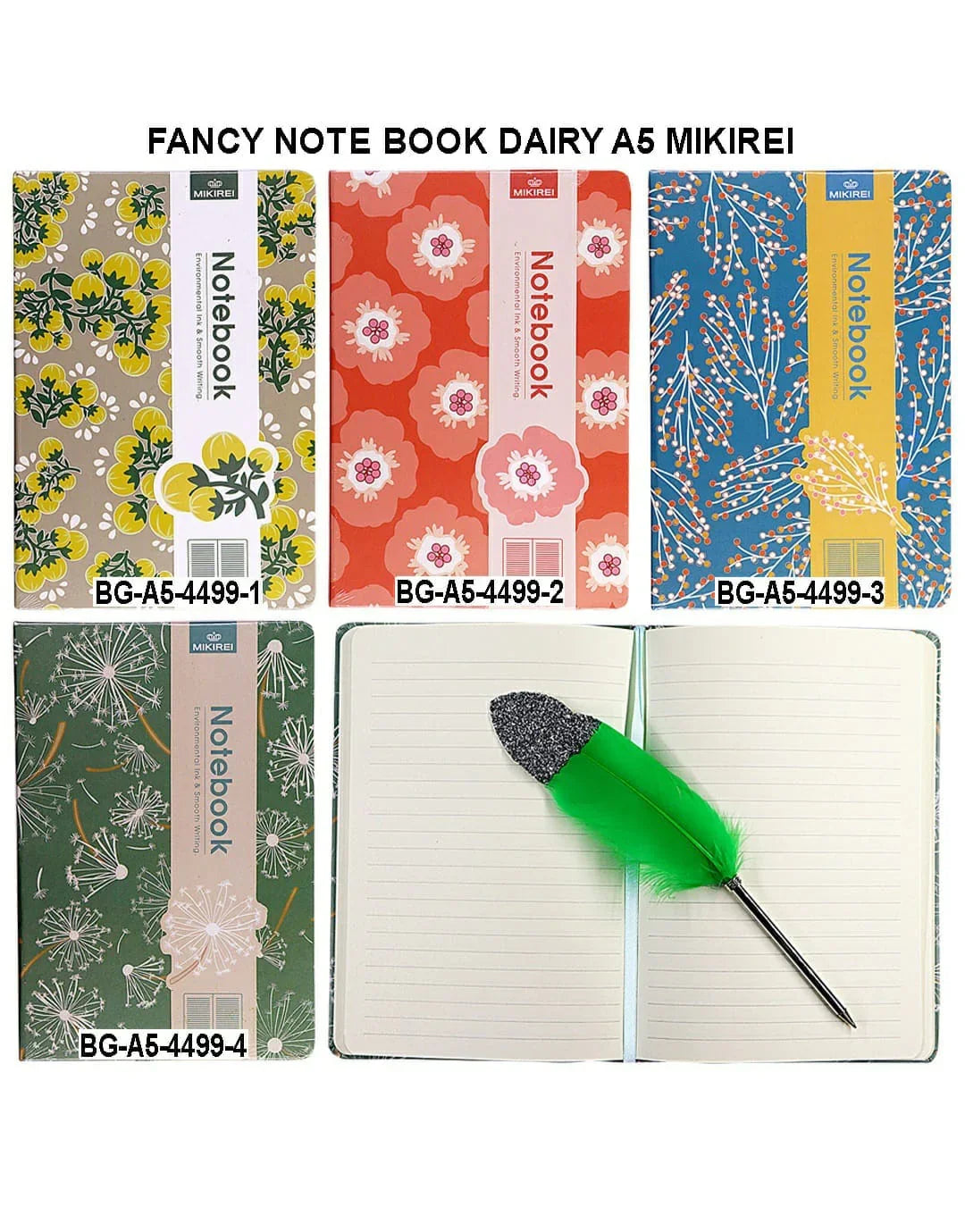 Note Book Dairy A5 Mikirei A5-4499
