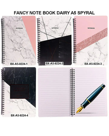 Note Book Dairy A5 Spyral Bxa5-9224