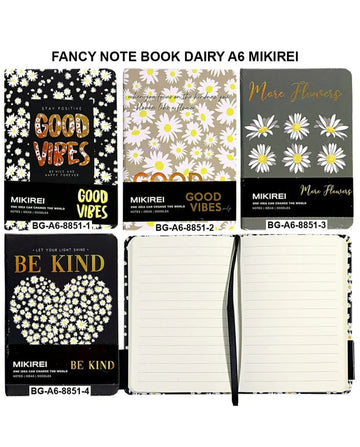 Note Book Dairy A6 Mikirei A6-8851