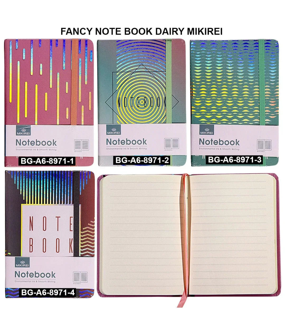 Note Book Dairy A6 Mikirei A6-8971