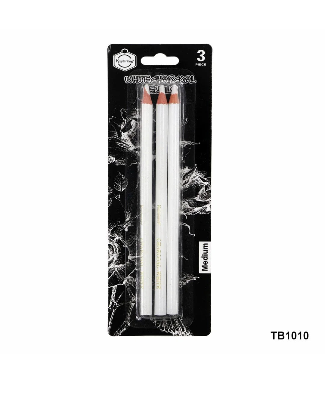 White Charcoal Pencil 3Pcs Raw1246 Tb-1010 5003